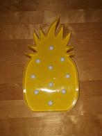 Ananas Lamp - Sfeervolle Verlichting op Batterijen, Kunststof, Ophalen of Verzenden, Zo goed als nieuw, Minder dan 100 cm