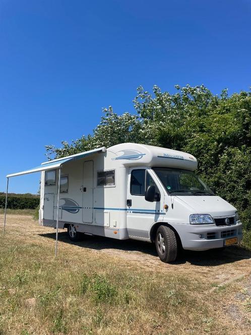 Camper Fiat Adria Coral automaat [Nieuwe APK, Caravans en Kamperen, Campers, Particulier, tot en met 4, Half-integraal, Adria