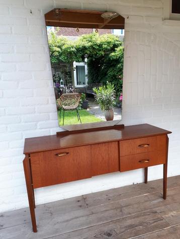 Vintage retro kaptafel Louis van Teeffelen Webe jaren 60.   beschikbaar voor biedingen