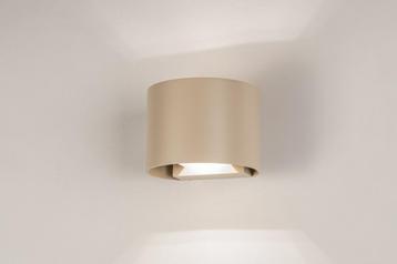 up en down wandlamp beige bed hoekbank hal woonkeuken lamp beschikbaar voor biedingen