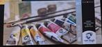 Olieverf van Gogh 10 tubes 20 ml + accessoires, Hobby en Vrije tijd, Schilderen, Ophalen of Verzenden, Zo goed als nieuw, Olieverf