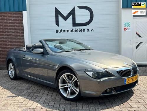 BMW 6-serie Cabrio 645Ci / Dealer onderhouden / Youngtimer, Auto's, BMW, Bedrijf, Te koop, 6-Serie, ABS, Airbags, Airconditioning