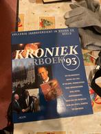 Kroniek Jaarboek 1993 - Volledig Jaaroverzicht, Ophalen of Verzenden, Gebruikt, Boek of Catalogus