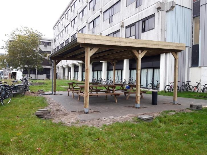 CARPORT OVERKAPPING (DUBBEL), Tuin en Terras, Palen, Balken en Planken, Nieuw, Planken, 250 cm of meer, Ophalen of Verzenden