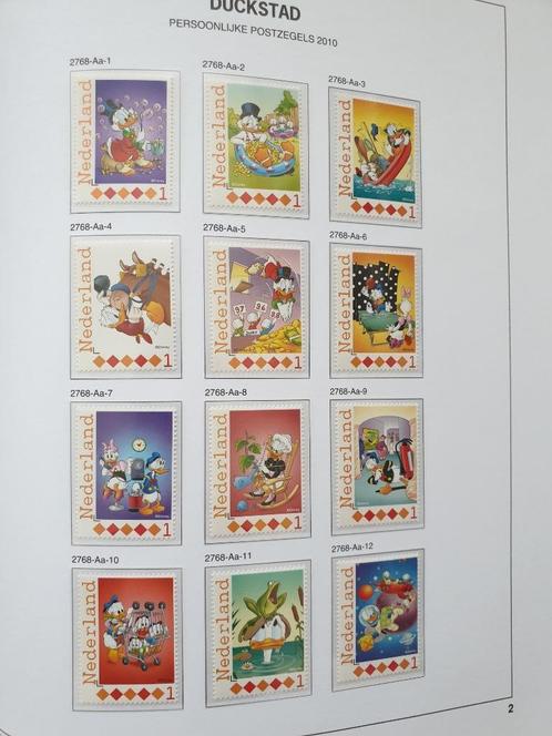 Complete serie: Ontdek Duckstad (36 stuks), Postzegels en Munten, Postzegels | Nederland, Postfris, Na 1940, Ophalen of Verzenden
