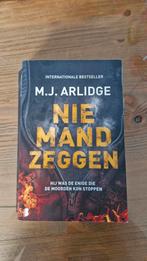 Niemand Zeggen - M.J. Arlidge, Ophalen of Verzenden, Gelezen, M.J. Arlidge, Nederland