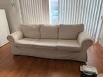 Comfortabele 3-zits bank – licht beige, Ophalen, Gebruikt