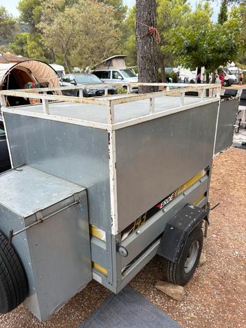 Erdé Classic bagagewagen met stalen huif beschikbaar voor biedingen