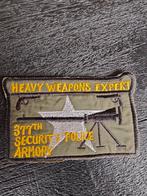 Vietnam War US Army 377th Security Police Heavy Weapons Expo, Verzamelen, Ophalen of Verzenden, Landmacht, Amerika, Embleem of Badge
