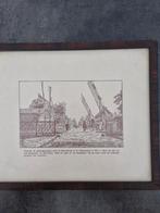 Oude Prent Waalwijk 1915, Antiek en Kunst, Kunst | Tekeningen en Foto's, Ophalen of Verzenden