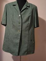 Blazer Jasje Groen Korte Mouwen Vintage Stijl Maat 48, Anneonline, Zuidwal 11, Shop@wesell4u.nl, Maat 46/48 (XL) of groter