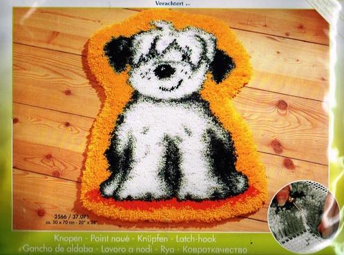 Cado koopje vervaco knooppakket kleedje, hond/geel, Hobby en Vrije tijd, Borduren en Borduurmachines, Nieuw, Overige typen, Ophalen of Verzenden