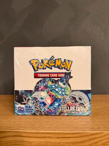 Stellar Crown Booster Box beschikbaar voor biedingen