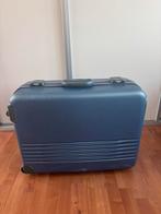 Koffer blauw harde schaal | hardcase | 65 x 51 x 25 cm, Sieraden, Tassen en Uiterlijk, Koffers, Gebruikt, Hard kunststof, 45 tot 55 cm