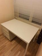 Bureau met ladeblok, Huis en Inrichting, Bureaus, Ophalen of Verzenden, Zo goed als nieuw