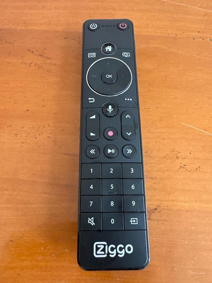 Ziggo Mediabox Next Afstandsbediening met Voice Control, Audio, Tv en Foto, Afstandsbedieningen, Mediaspeler, Tv, Ophalen of Verzenden
