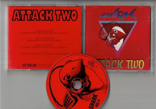 VARIOUS ARTISTS CD Shark Attack Two - Mixes Dance House, Cd's en Dvd's, Cd's | Dance en House, Gebruikt, Dance Populair, Ophalen of Verzenden