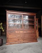 Antieke teakhouten winkelkast | Buffetkast teak #2632, Ophalen of Verzenden