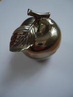 Vintage verzilverd appeltje, potje met deksel, Antiek en Kunst, Ophalen of Verzenden