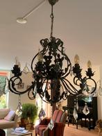Tafel Lamp, Huis en Inrichting, Lampen | Tafellampen, Ophalen, Klassiek, Zo goed als nieuw, Glas