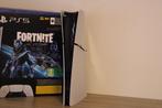PlayStation 5 SLIM 1TB 4K + 1 Controller + 8 Spellen, Ophalen of Verzenden, Zo goed als nieuw, Playstation 5 Digital