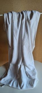 Badlaken   /  Strandlaken Wit  ( 136 × 98 cm ), Ophalen of Verzenden, Zo goed als nieuw, Wit, Overige typen