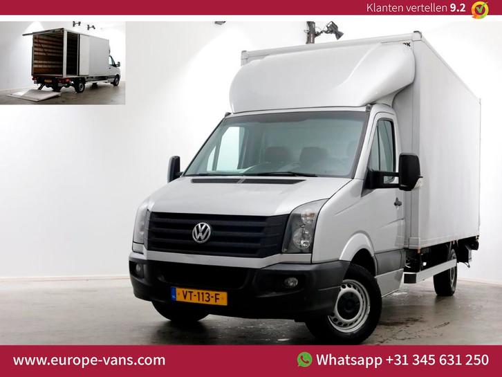 Volkswagen Crafter 35 2.0 TDI 163pk Bakwagen met laadklep en, Auto's, Bestelauto's, Bedrijf, Te koop, ABS, Airconditioning, Alarm