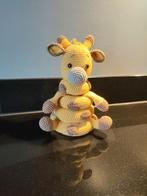 Gehaakte Giraffe Stapeltoren, Kinderen en Baby's, Speelgoed | Knuffels en Pluche, Ophalen of Verzenden, Zo goed als nieuw, Overige typen