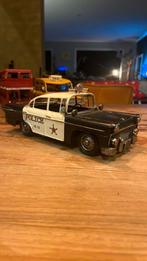 Amerikaanse Politieauto van Metaal, Ophalen of Verzenden, Zo goed als nieuw, Auto
