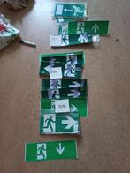 stickers pictogram nooduitgang route  nieuw, Ophalen of Verzenden, Nieuw, Minder dan 50 watt, Overige typen