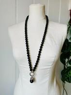 Ti Sento set sterling zilver met zwarte onyx en zirkonia, Sieraden, Tassen en Uiterlijk, Ophalen of Verzenden, Zo goed als nieuw