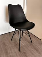 Eetkamerstoelen (4st), Huis en Inrichting, Ophalen, Gebruikt, Zwart, Vier