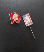 Pin Lenin metaal en speld John F Kennedy vintage, Verzamelen, Speldjes, Pins en Buttons, Ophalen of Verzenden, Zo goed als nieuw
