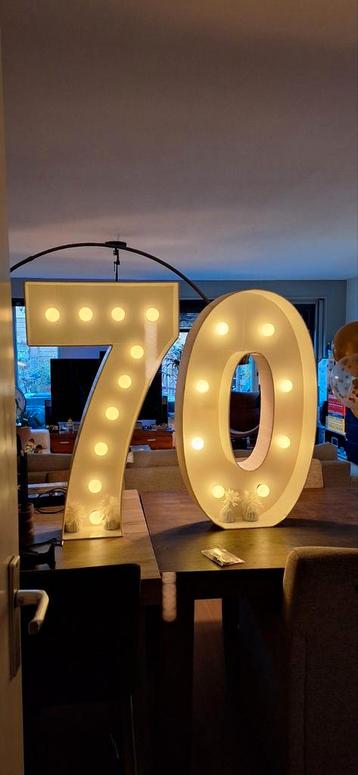 Lichtcijfers huren voor feest - Barendrecht beschikbaar voor biedingen