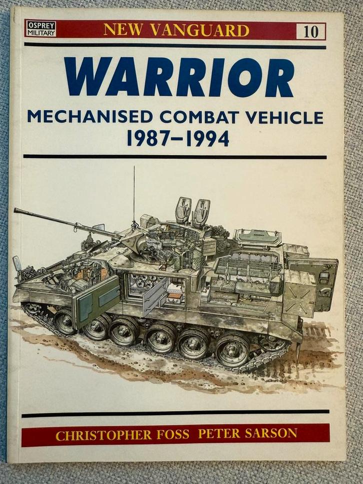 Warrior Mechanised Combat Vehicle 1987-1994, Boeken, Oorlog en Militair, Zo goed als nieuw, Landmacht, 1945 tot heden, Ophalen of Verzenden