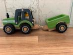 New classis toys tractor met aanhanger boerderij trekker, Ophalen of Verzenden, Gebruikt, Duw- of Trekspeelgoed