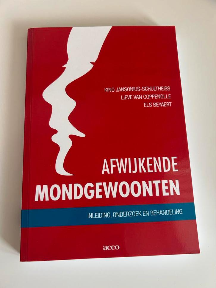 Logopedie: Afwijkende Mondgewoonten, Boeken, Studieboeken en Cursussen, Nieuw, HBO, Gamma, Ophalen of Verzenden