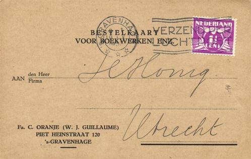 Fa. C. Oranje, s-Gravenhage - 05.1933 - bestelkaart - 1933 g, Postzegels en Munten, Brieven en Enveloppen | Nederland, Briefkaart
