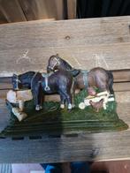 Antieke Paarden Deurstopper, Antiek en Kunst, Ophalen
