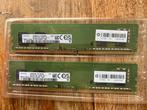 16 GB RAM Geheugen Samsung (DDR4 2x8GB), Computers en Software, RAM geheugen, Gebruikt, DDR4, Ophalen of Verzenden, Desktop