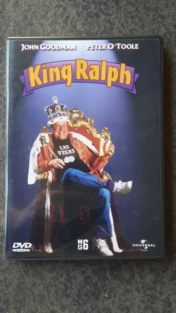 DVD King Ralph met John Goodman, Cd's en Dvd's, Dvd's | Komedie, Zo goed als nieuw, Overige genres, Vanaf 6 jaar, Ophalen of Verzenden