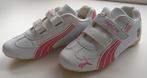 PUMA AngeLina gympies wit met roze streep (maat 31) - NIEUW, Ophalen, Meisje, Sportschoenen, Puma