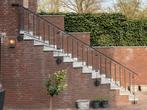 Stalen trapleuning incl rekken compleet lengte 5.10 mtr, Doe-het-zelf en Verbouw, Metalen, Gebruikt, Ophalen