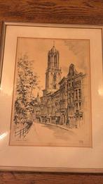 Utrecht Dom Toren Lothar Wegner pentekening, Ophalen