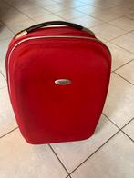 Compacte rode trolley, Overige materialen, Minder dan 50 cm, Ophalen of Verzenden, Zo goed als nieuw