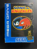 Sonic & Knuckles - Sega Mega Drive, Spelcomputers en Games, Games | Sega, Avontuur en Actie, 1 speler, Ophalen of Verzenden, Zo goed als nieuw