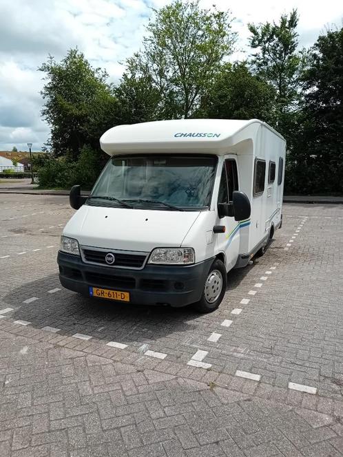 Chausson Flash 08 camper 2.8 JTD 2006, Caravans en Kamperen, Campers, Particulier, tot en met 4, Half-integraal, Chausson, Fiat