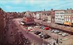 Ansichtkaart Leeuwarden parkeerplaats met veel auto’s, Ophalen of Verzenden, 1960 tot 1980, Ongelopen, Friesland