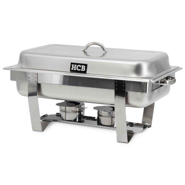 Chafing dish (3 bakken), Huis en Inrichting, Keuken | Keukenbenodigdheden, Gebruikt, Ophalen