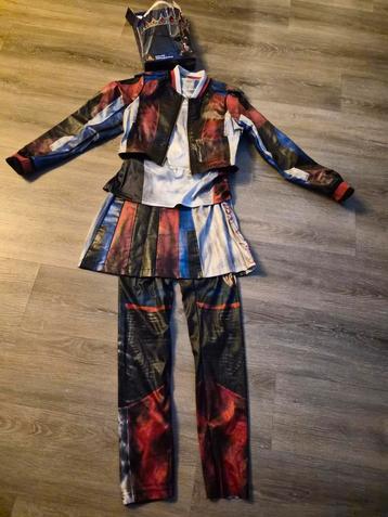 Descendants 3 Evie Pakje 146/152 + pruik, ketting en kroon beschikbaar voor biedingen